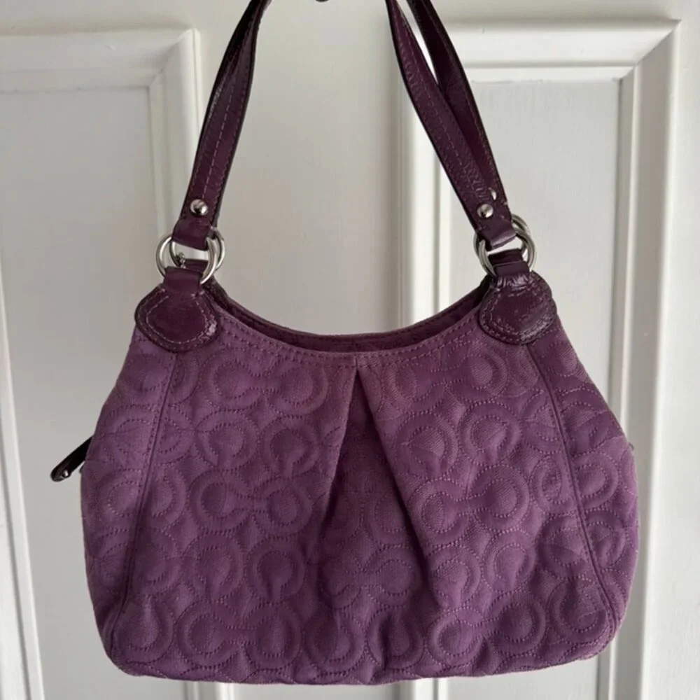 Coach Double Handle Mini Purse - Picture 2 of 3